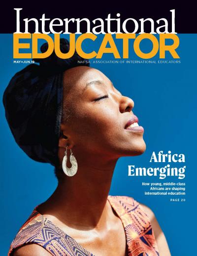 Cover image of the May June 2019 issue of IE.