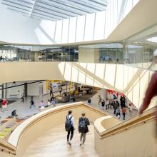 Photo of the interior of a building
