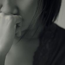 Concerned woman