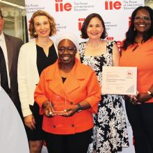 NAFSA and IIE staff at IIE Empower Award ceremony