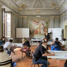 Florence first-year seminar, "Genius Loci: Travel Writing and the Spirit of Place," taught by Lea Graham
