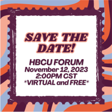 HBCU Save the Date