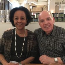 Miriam Assefa and Stephen Dunnett