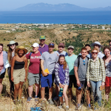 Brown study abroad class