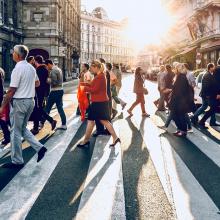 Vienna crosswalk