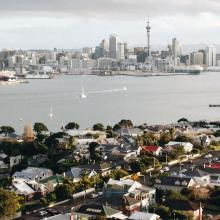Skyline of Auckland, New Zealand