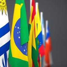 Latin America Flags
