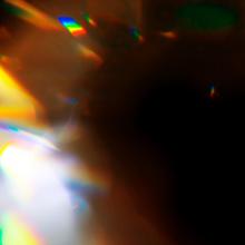 light refracting in multiple colors