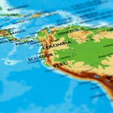 Map of Latin America