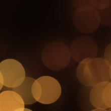 blurry lights on a black background