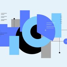 illustration of data-related graphics