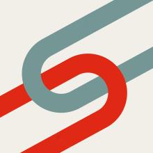 Illustration of two different colored links