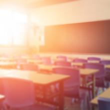 empty classroom