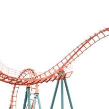 Photo of a rollercoaster