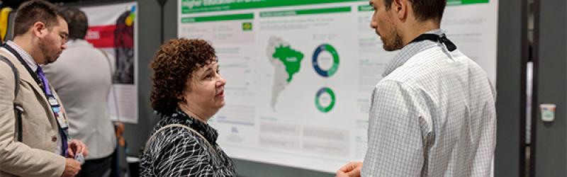 A presentation at a NAFSA Poster Fair